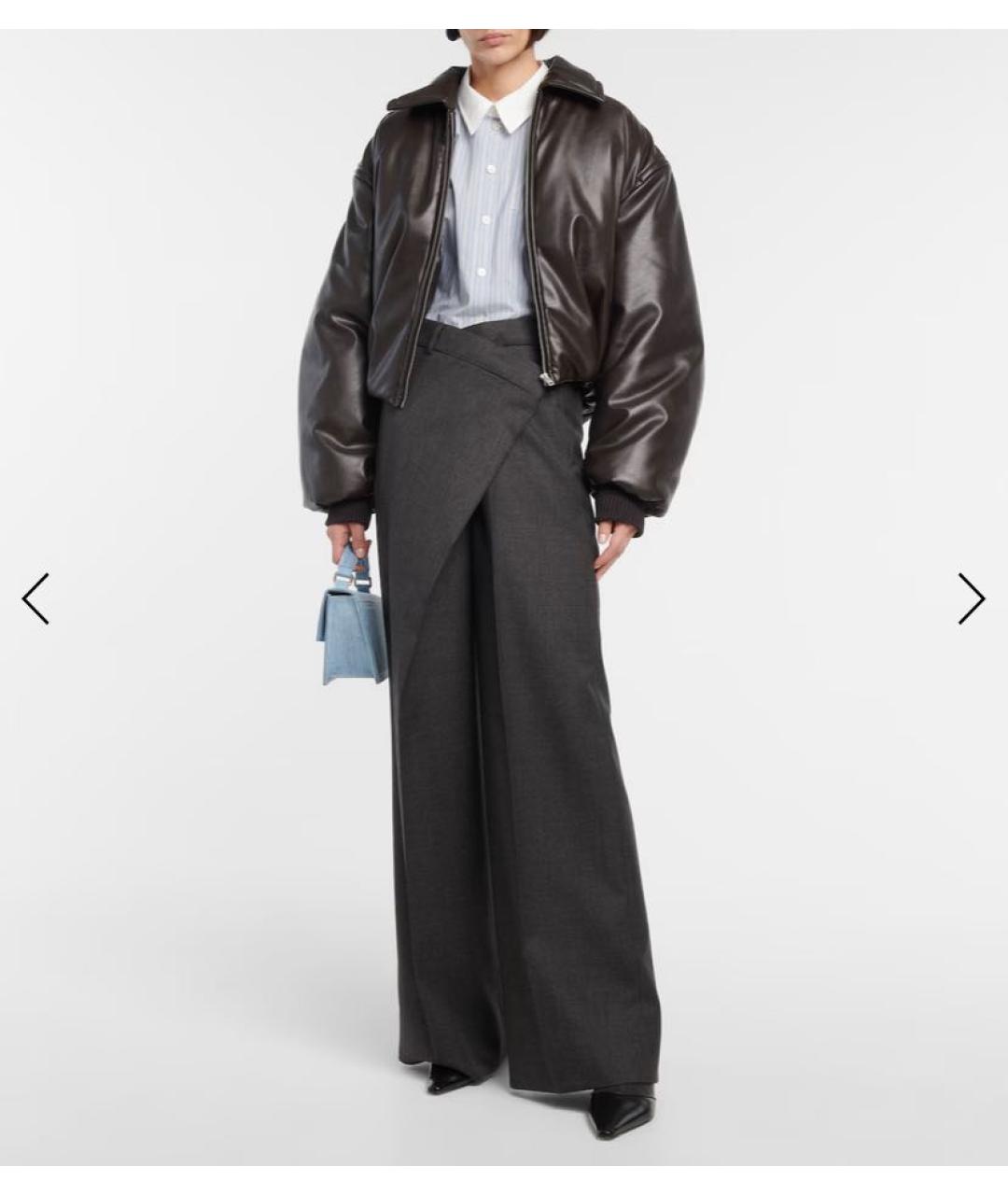 ACNE STUDIOS Коричневая куртка, фото 2