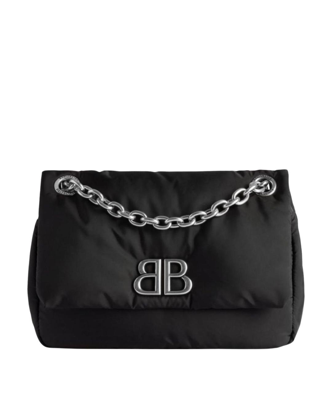 BALENCIAGA Черная синтетическая сумка через плечо, фото 1