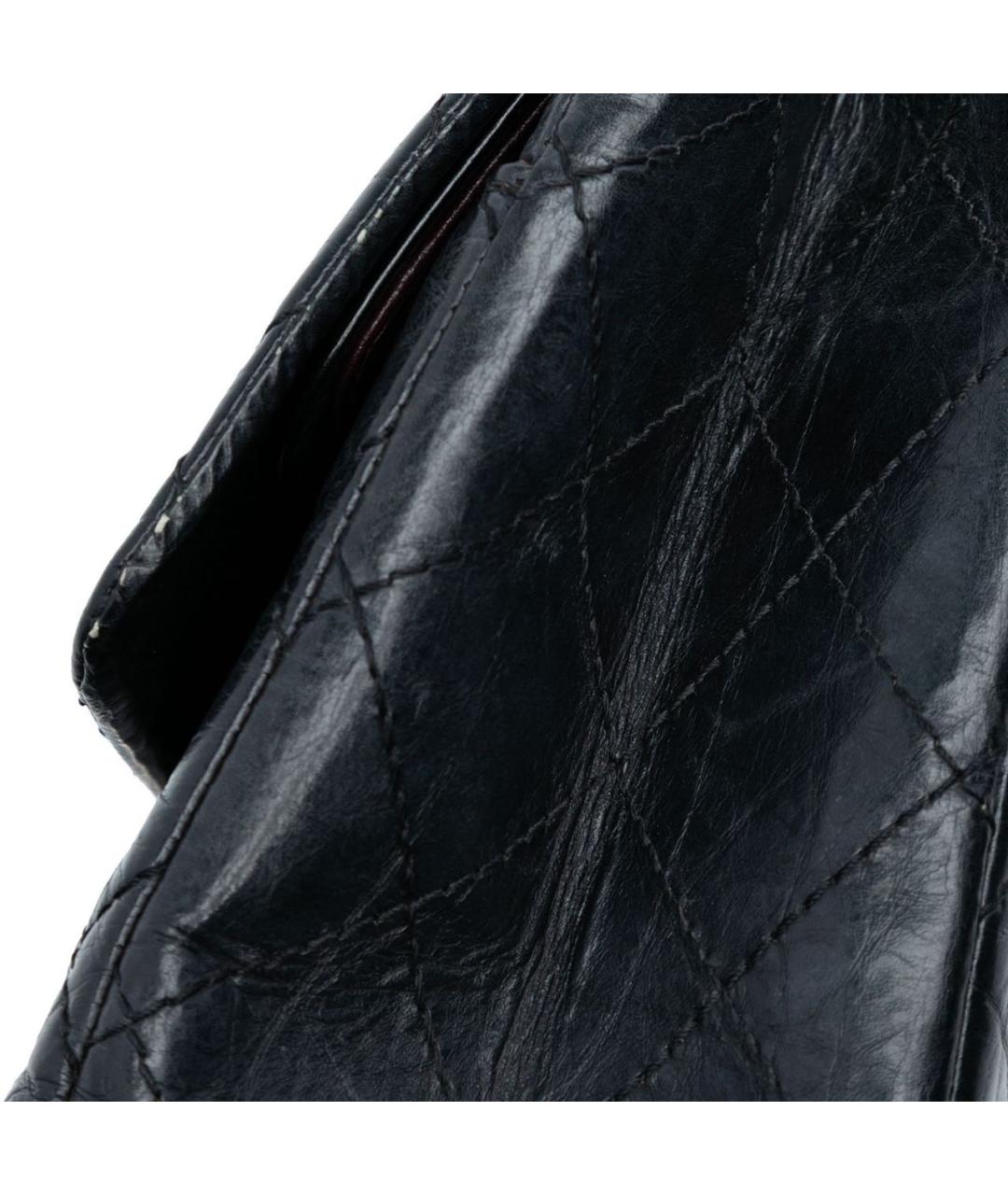 CHANEL Черная кожаная сумка через плечо, фото 6