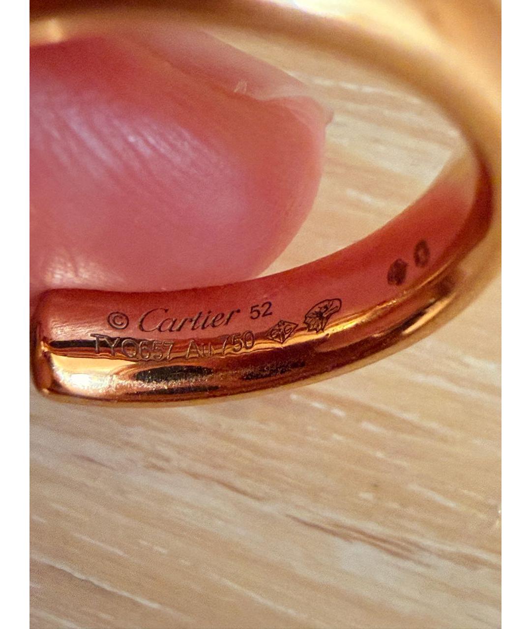 CARTIER Золотое кольцо из розового золота, фото 4