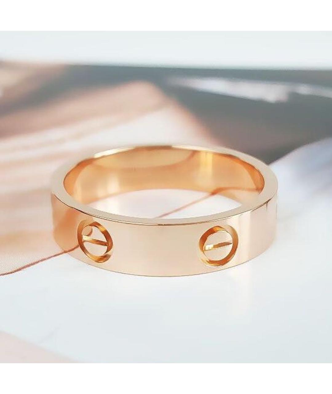 CARTIER Розовое кольцо из розового золота, фото 2