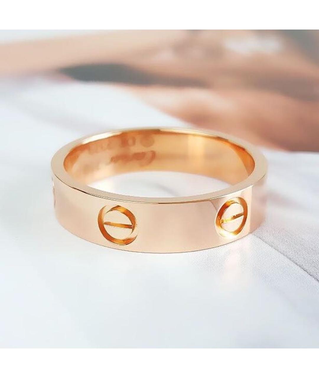 CARTIER Розовое кольцо из розового золота, фото 3