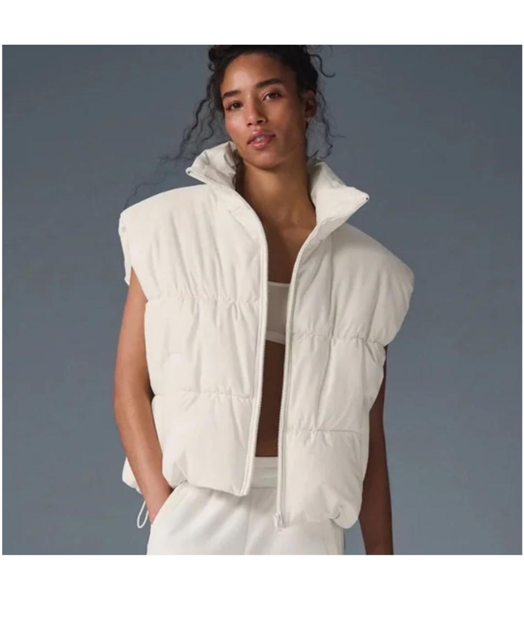 ALO YOGA Белый жилет, фото 6
