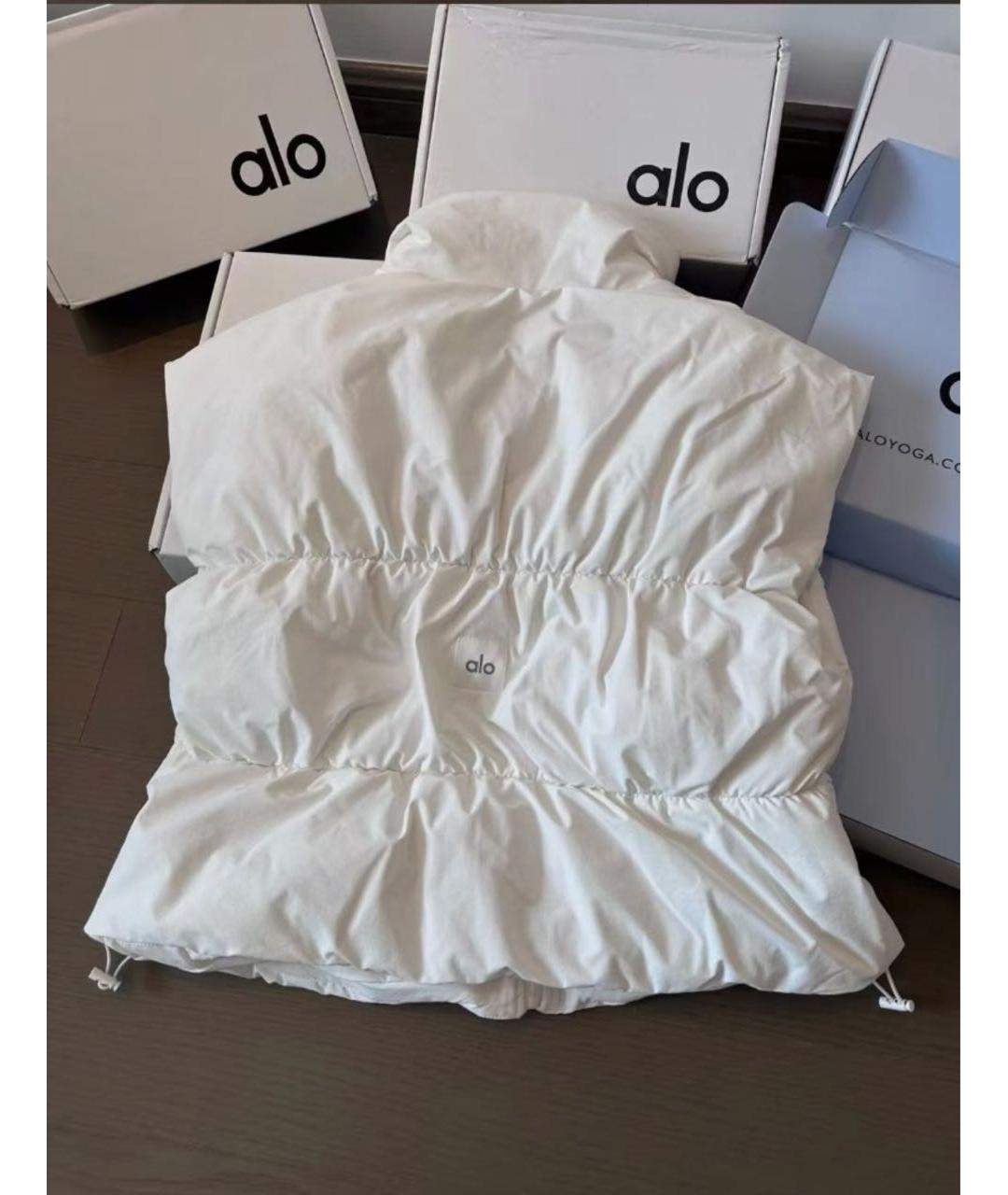 ALO YOGA Белый жилет, фото 5