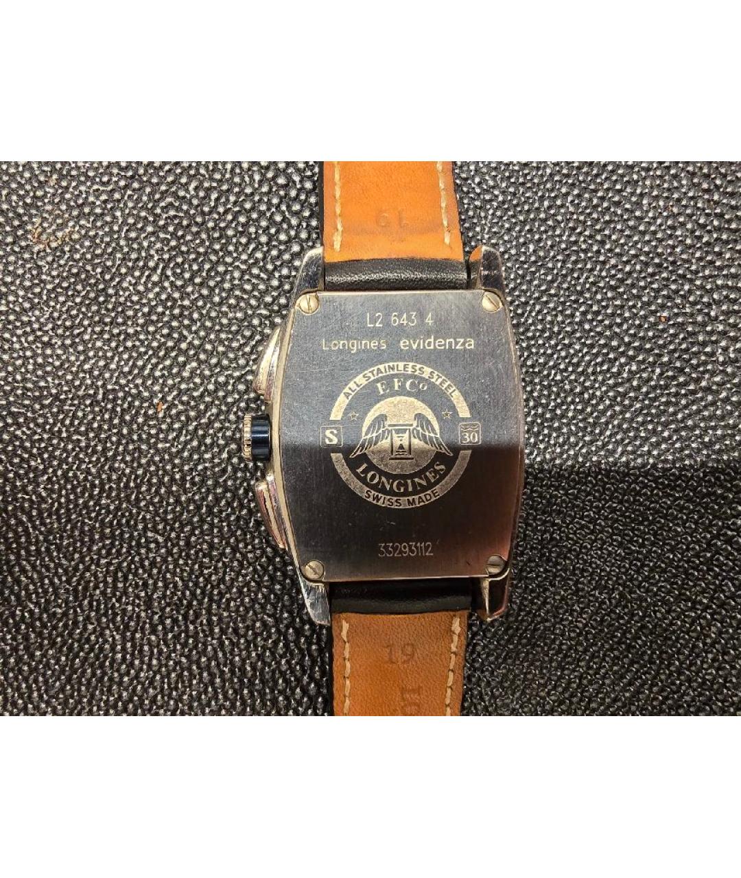 LONGINES Серебряные стальные часы, фото 2