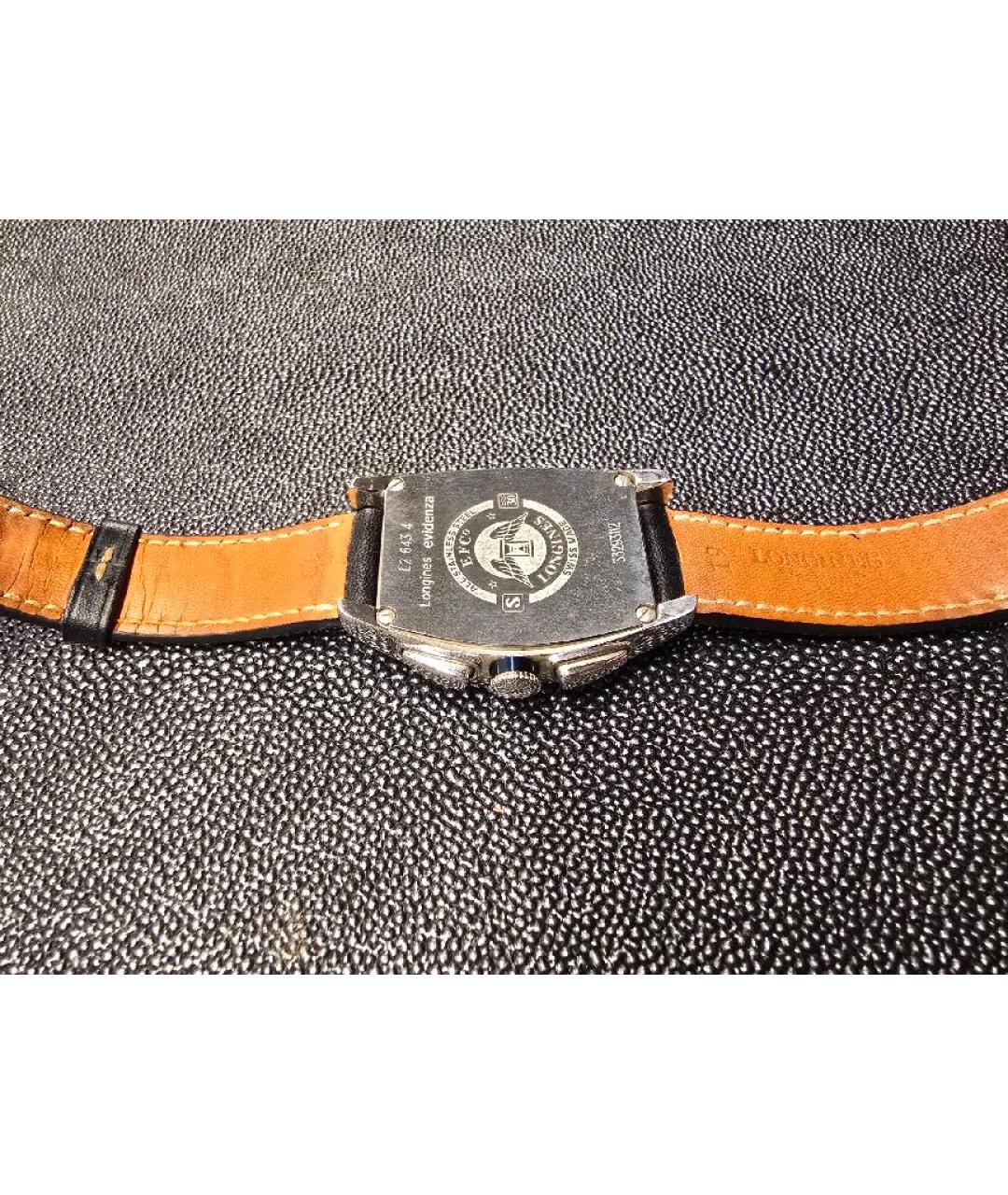 LONGINES Серебряные стальные часы, фото 3