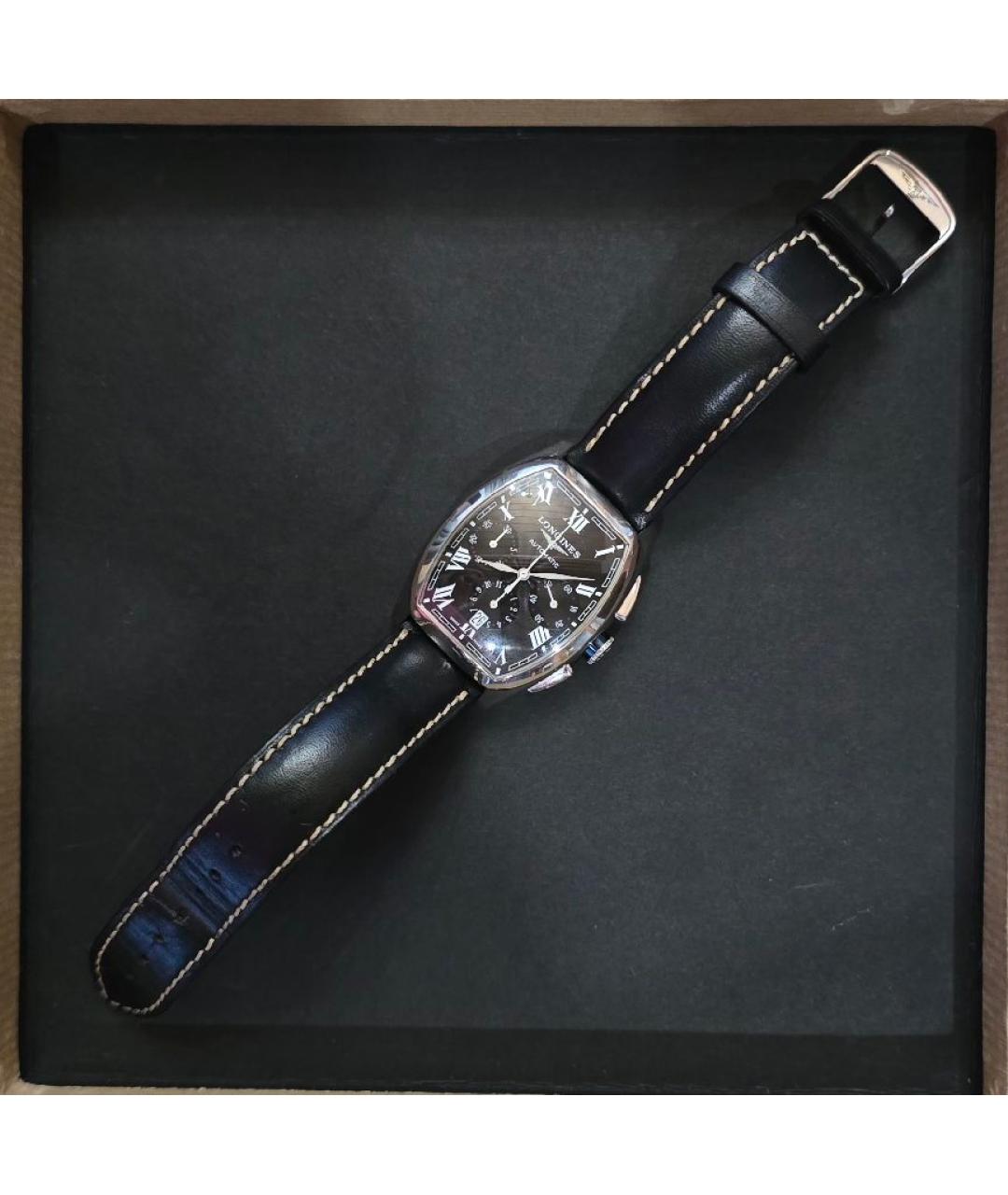 LONGINES Серебряные стальные часы, фото 5