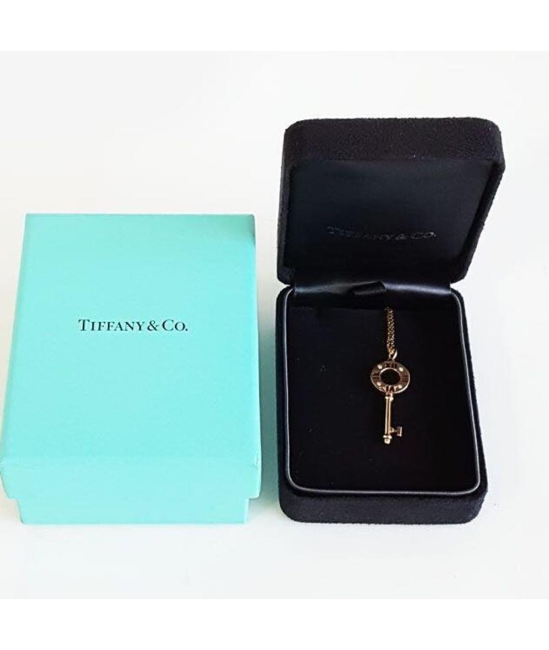 TIFFANY&CO Розовое колье из розового золота, фото 2