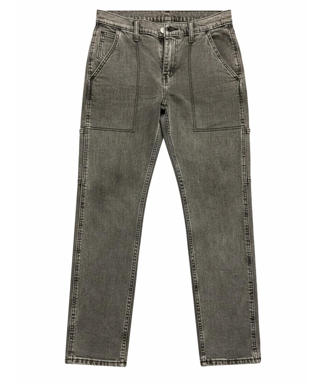 LEVI'S Серые хлопко-лиоцелловые джинсы, фото 1