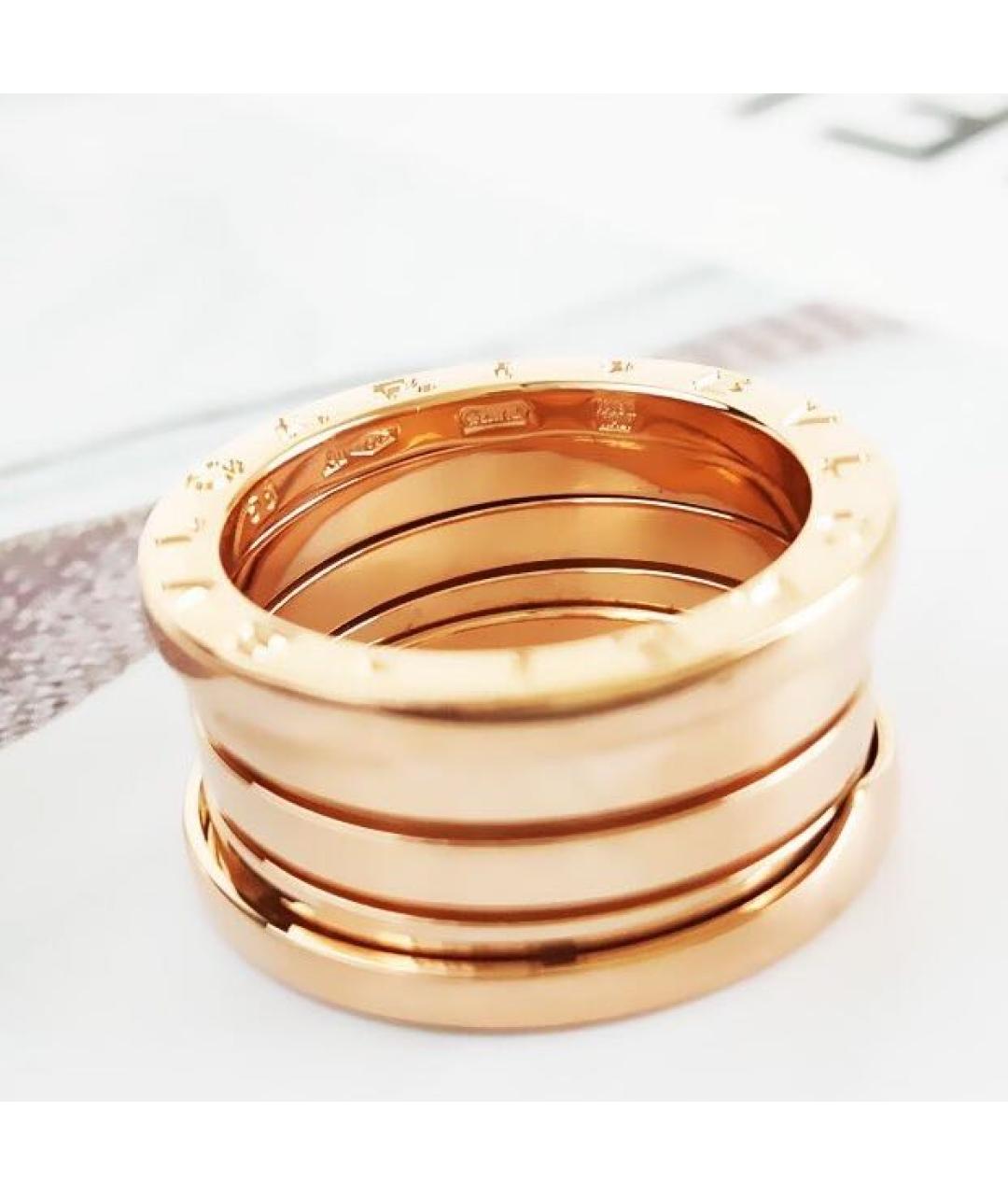 BVLGARI Розовое кольцо из розового золота, фото 5
