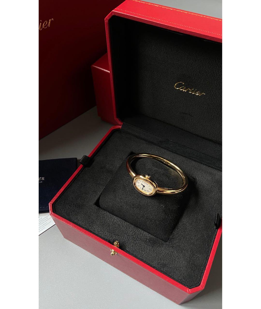CARTIER Золотые часы из желтого золота, фото 4