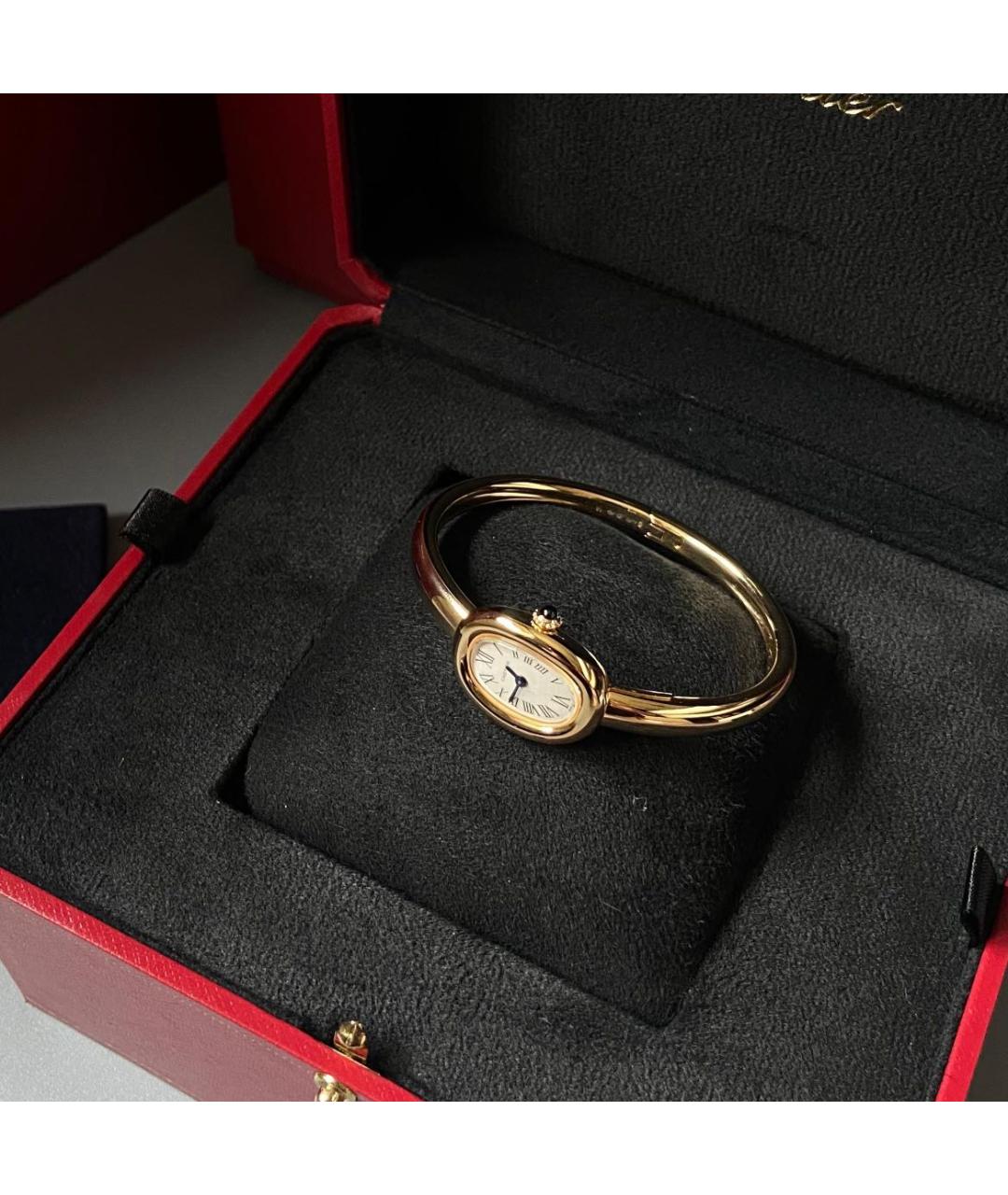 CARTIER Золотые часы из желтого золота, фото 3