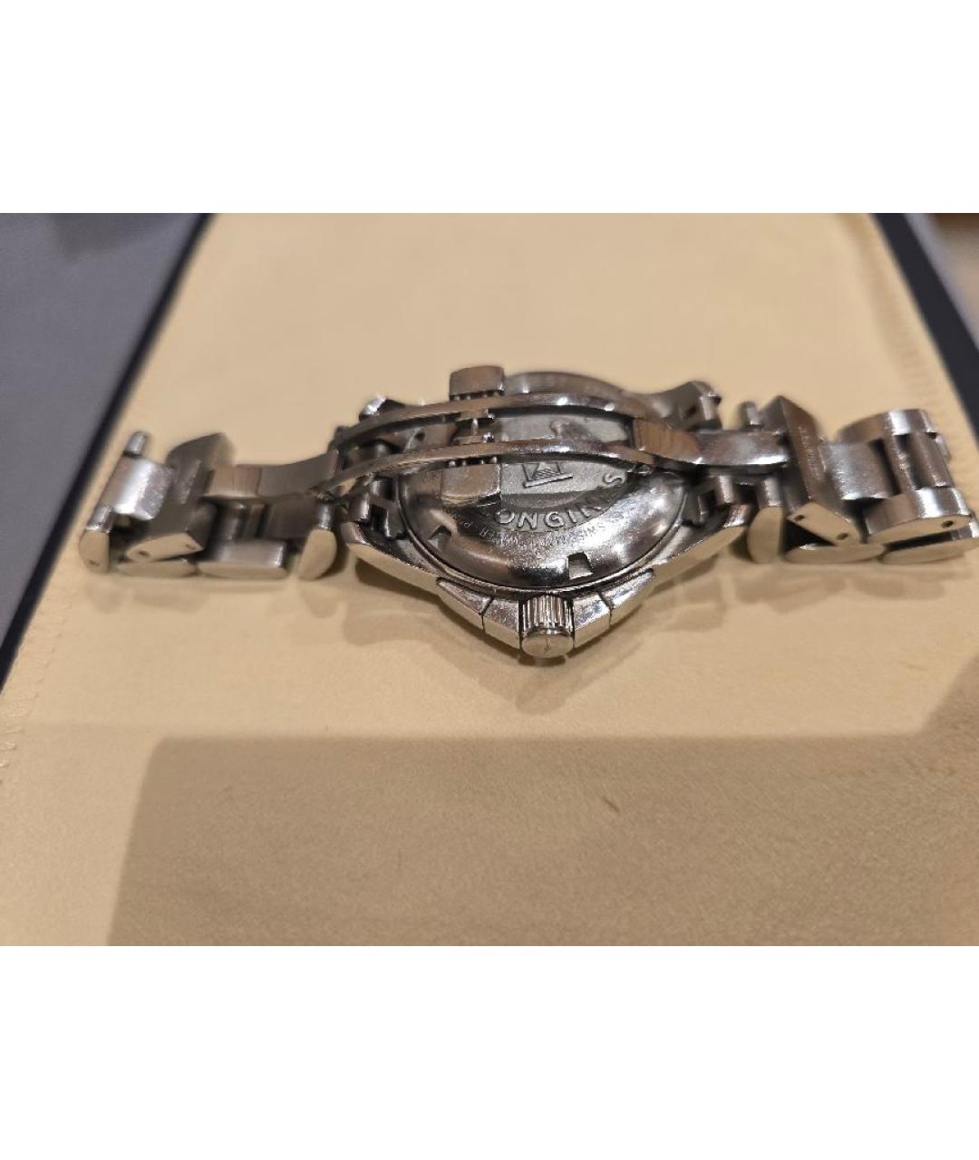 LONGINES Серебряные металлические часы, фото 2