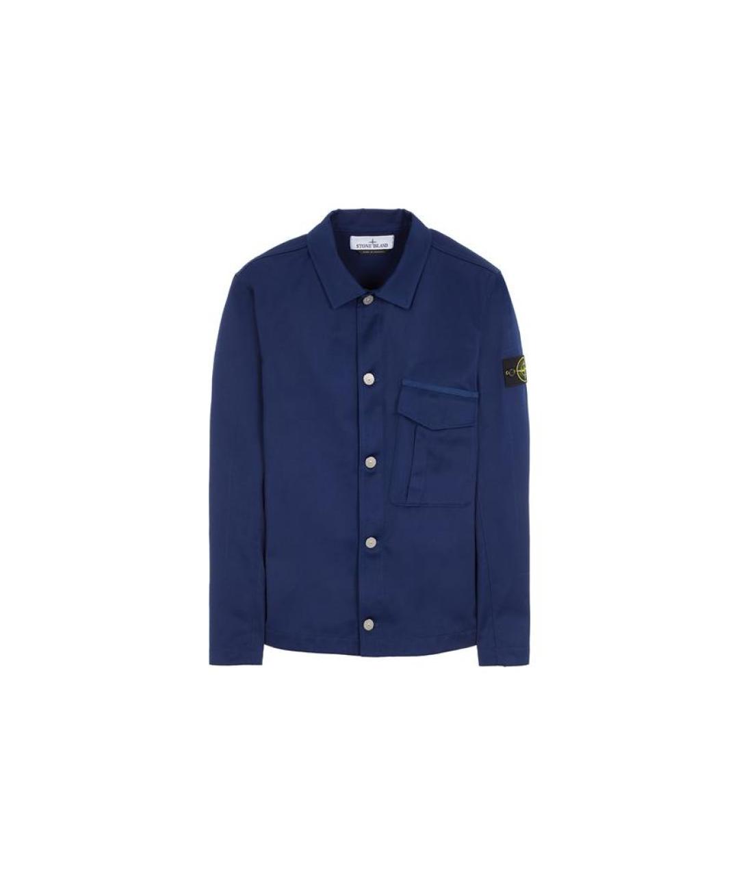 STONE ISLAND Синяя куртка, фото 1