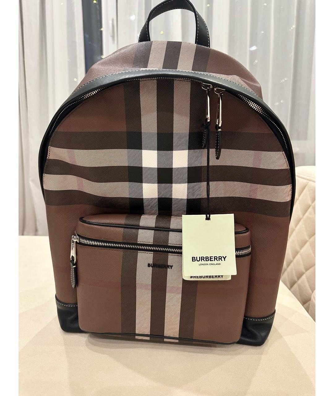 BURBERRY Коричневый рюкзак, фото 9