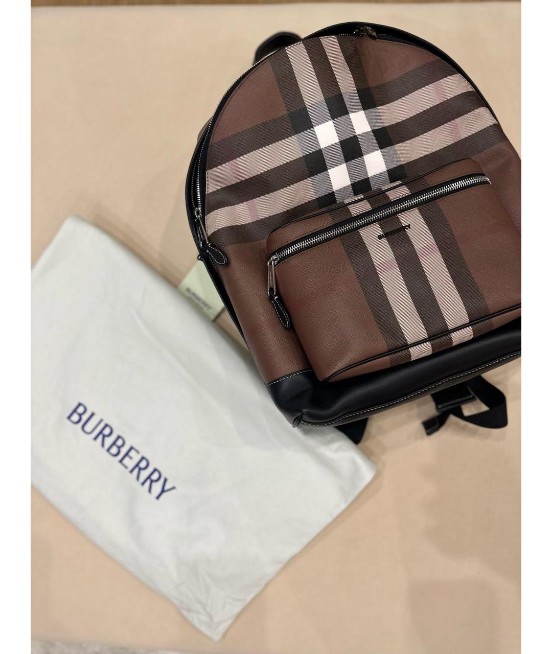 BURBERRY Коричневый рюкзак, фото 8