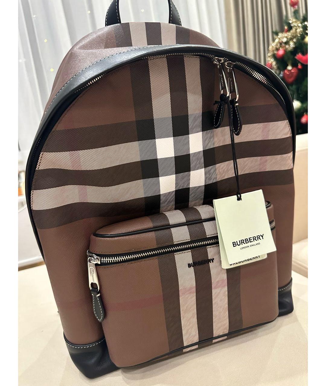 BURBERRY Коричневый рюкзак, фото 7
