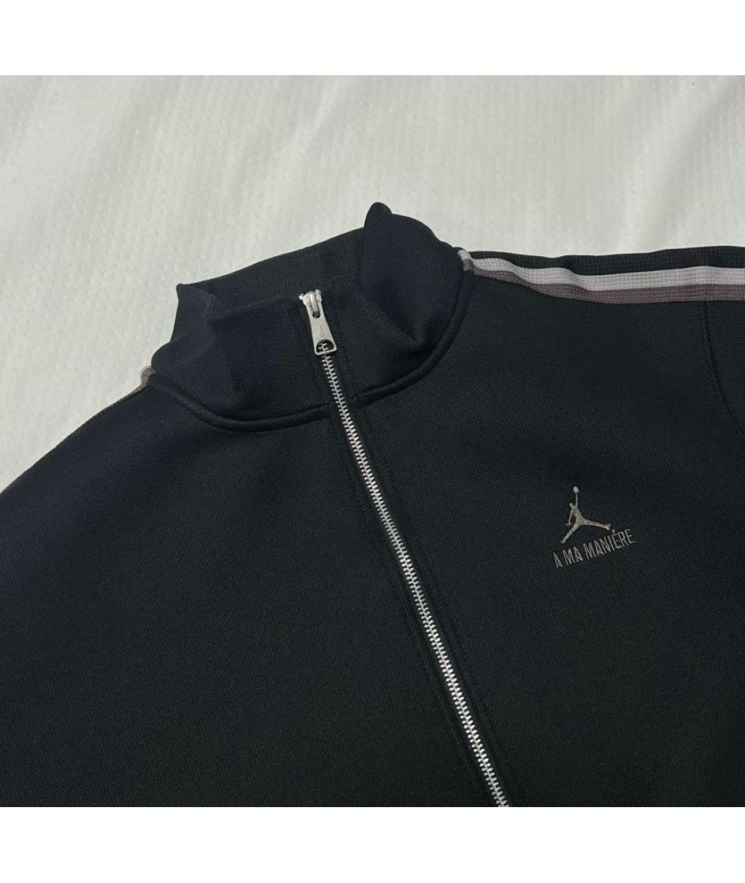 JORDAN Черная полиэстеровая спортивная куртка, фото 6