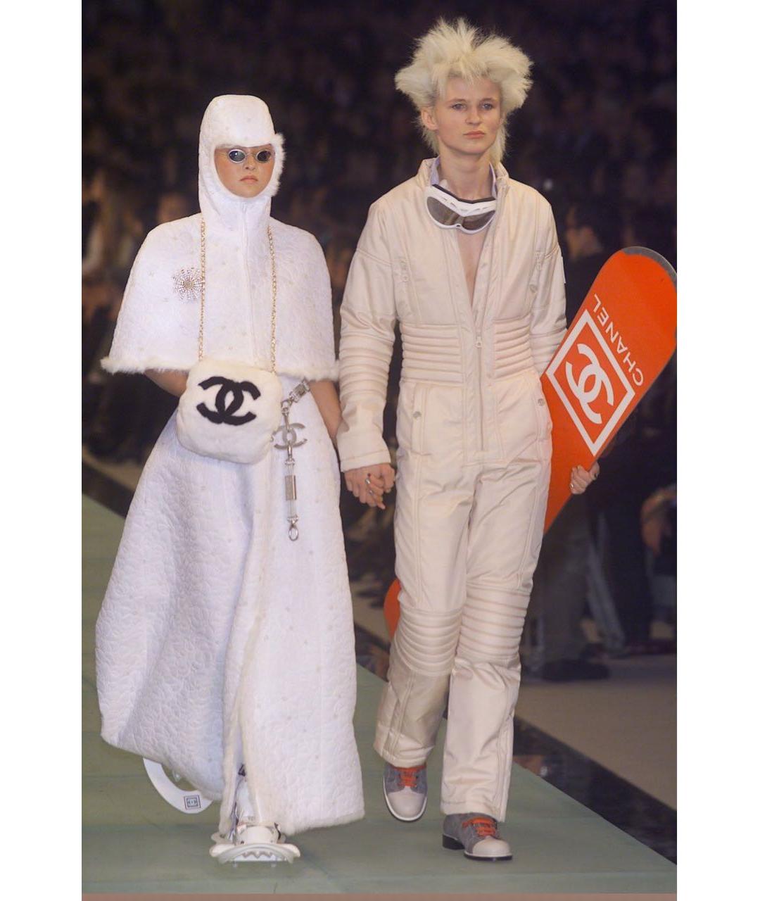 CHANEL Бежевый полиэстеровый комбинезон, фото 4