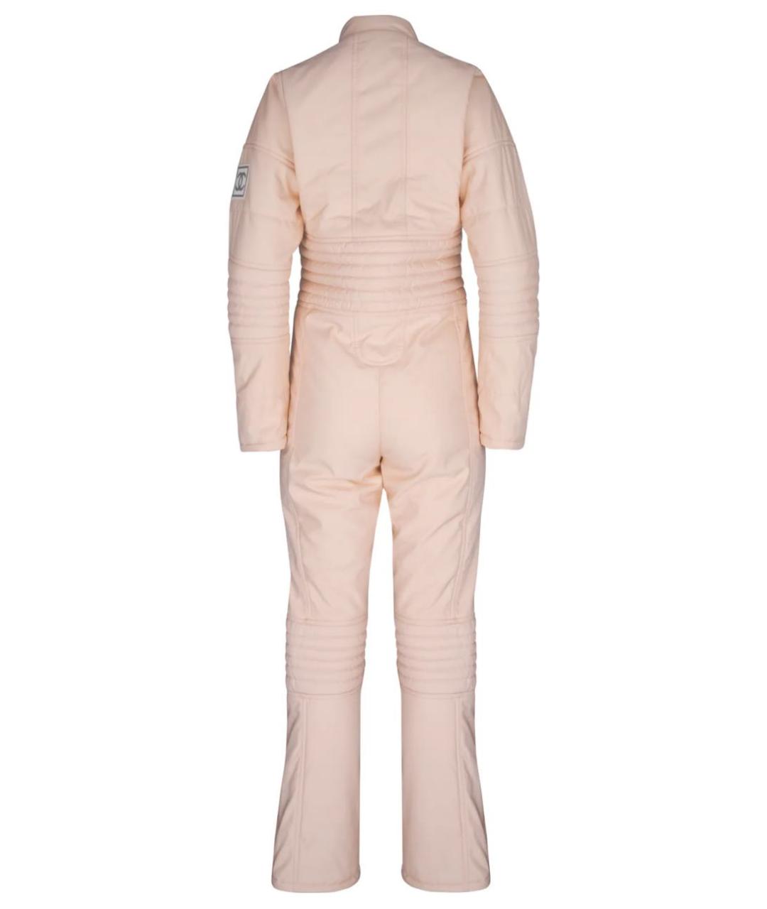 CHANEL Бежевый полиэстеровый комбинезон, фото 2