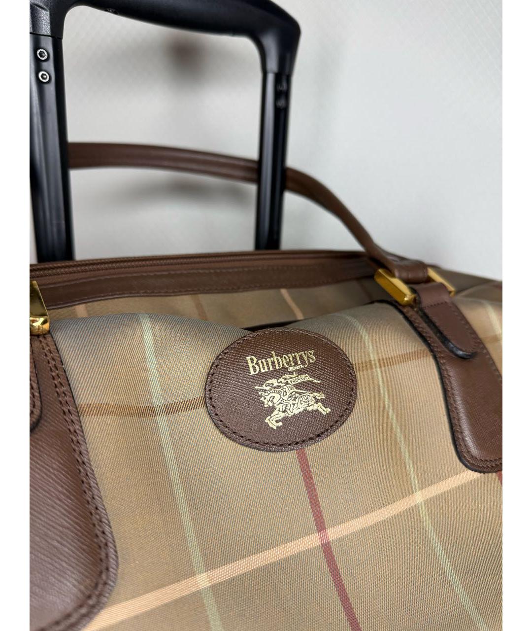 BURBERRY Мульти кожаная дорожная/спортивная сумка, фото 4