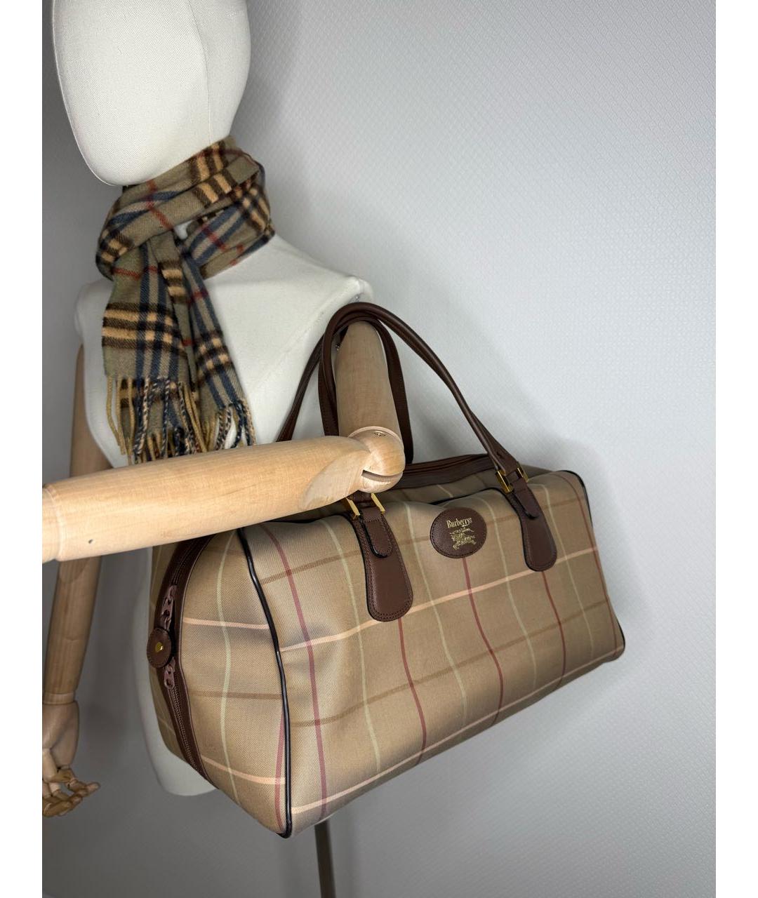 BURBERRY Мульти кожаная дорожная/спортивная сумка, фото 3