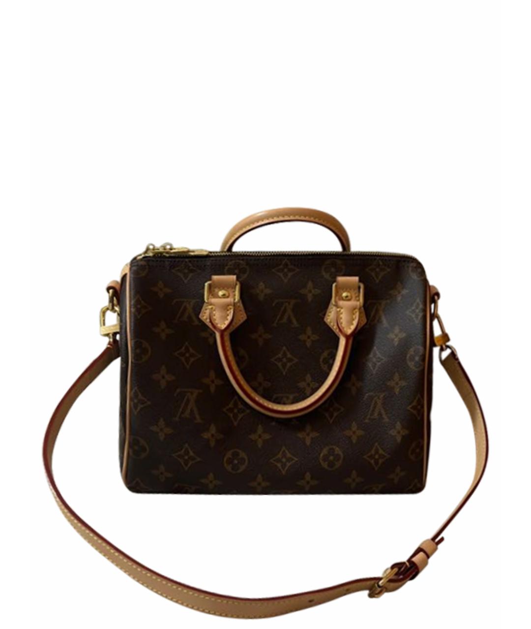 LOUIS VUITTON Коричневая сумка с короткими ручками, фото 1