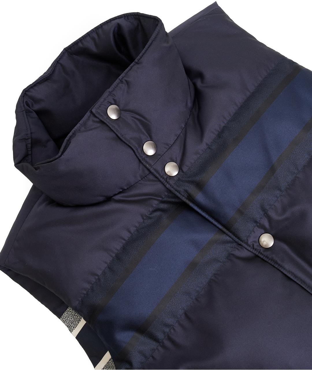 CHRISTIAN DIOR Синий полиэстеровый жилет, фото 6