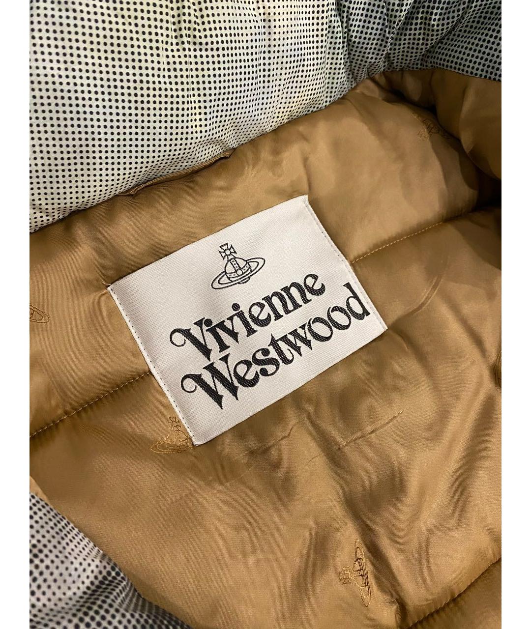 VIVIENNE WESTWOOD Мульти полиэстеровый пуховик, фото 4