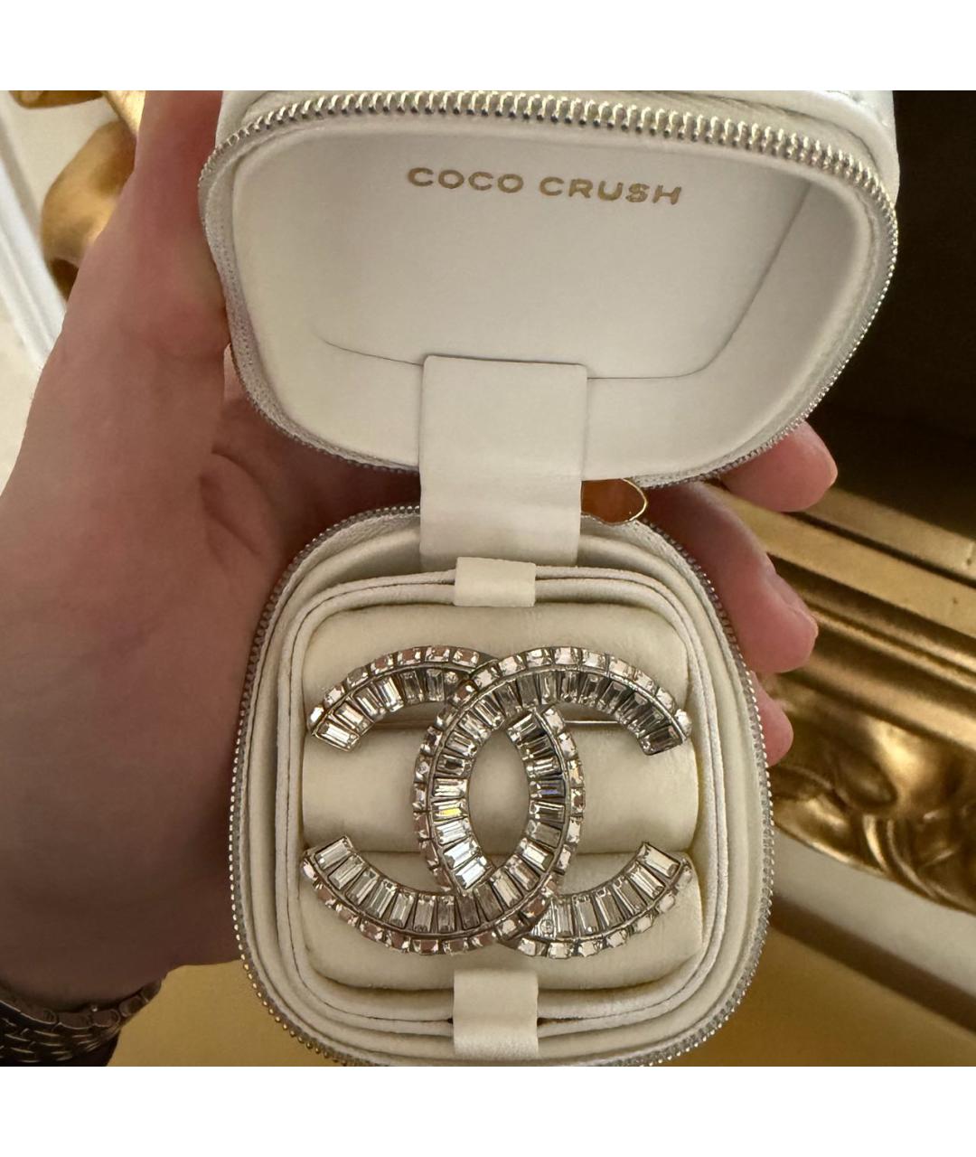 CHANEL Белая булавка / брошь, фото 2