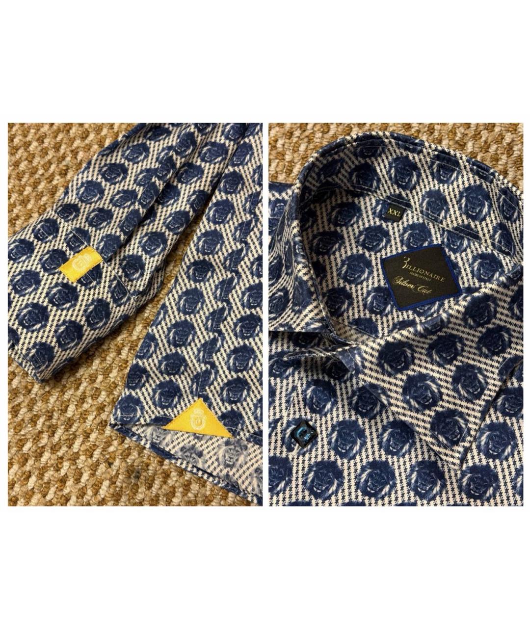 BILLIONAIRE Мульти шелковая кэжуал рубашка, фото 6