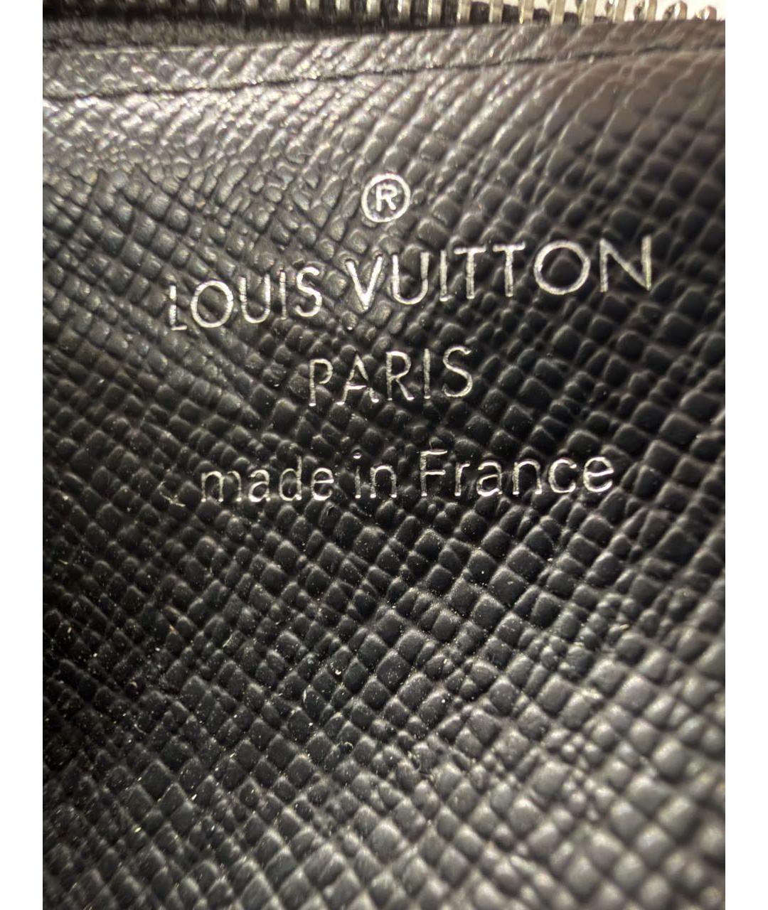 LOUIS VUITTON Черная ключница, фото 2