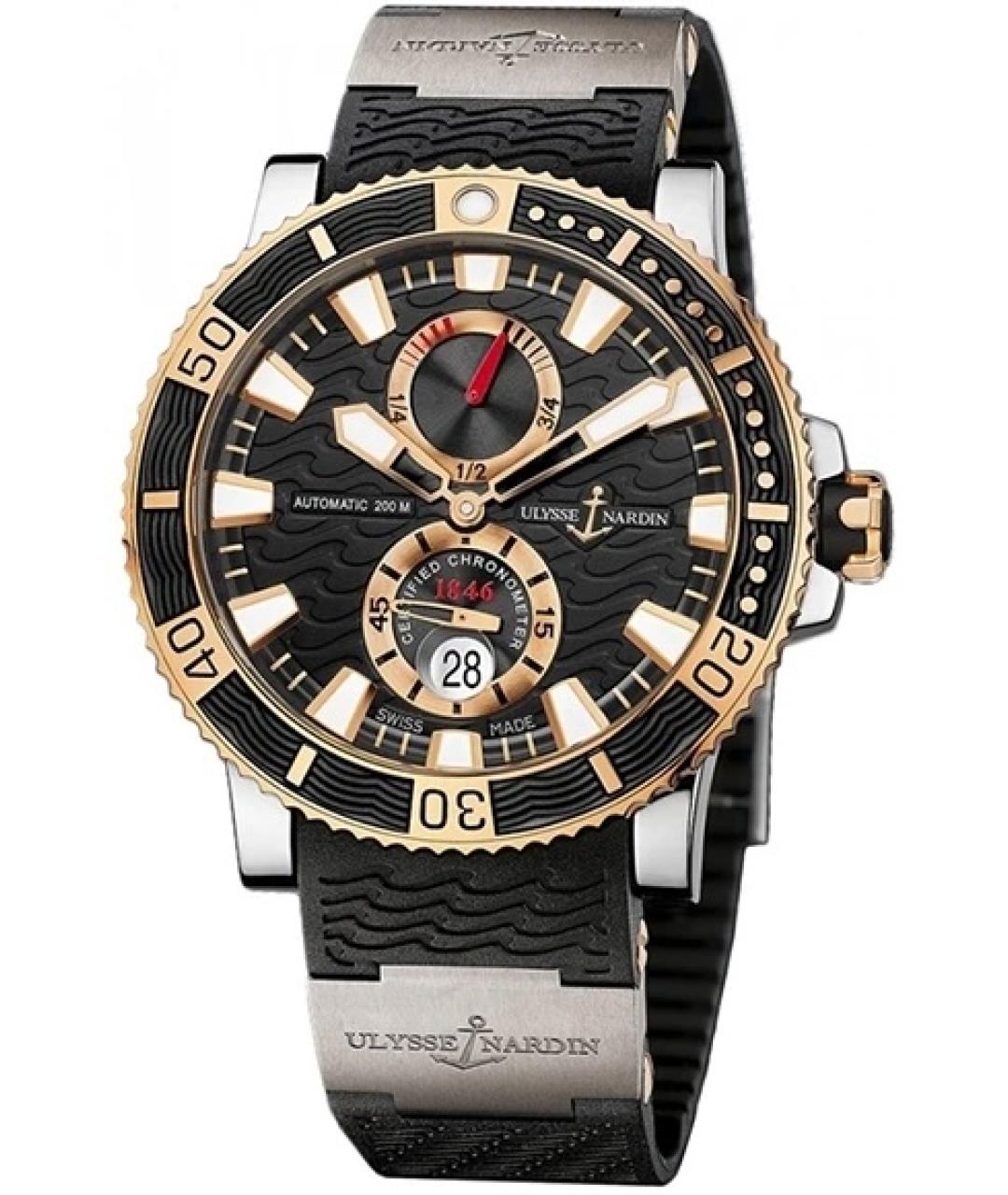 Ulysse Nardin Черные часы, фото 1