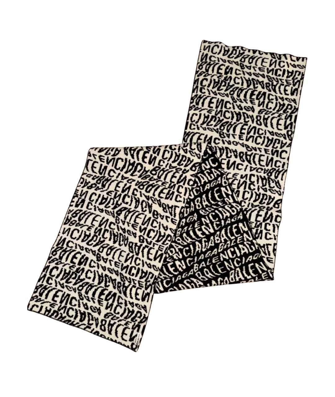 BALENCIAGA Мульти шерстяной шарф, фото 1