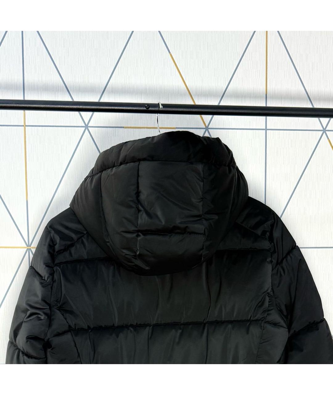 CALVIN KLEIN Черный полиэстеровый пуховик, фото 3
