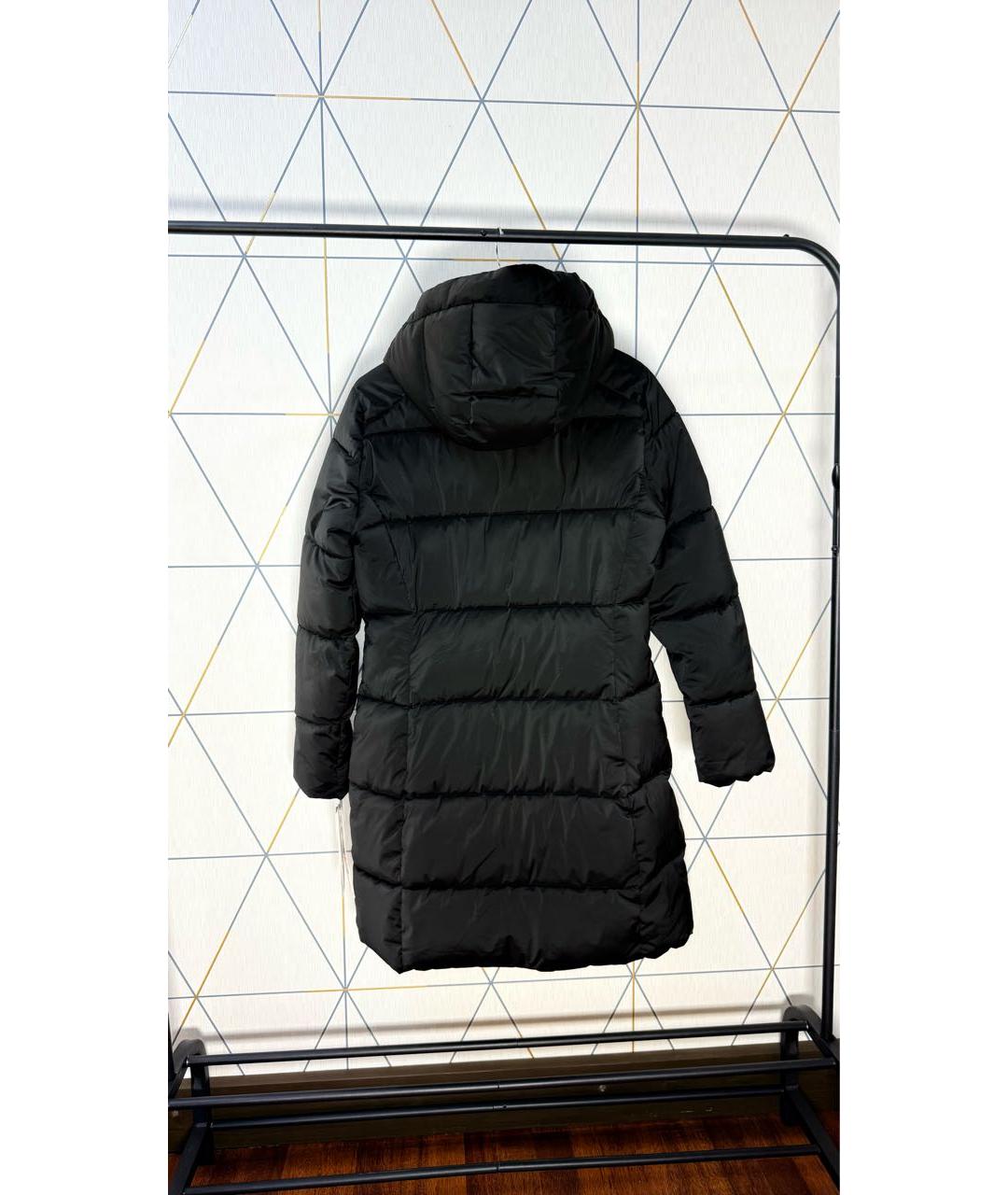 CALVIN KLEIN Черный полиэстеровый пуховик, фото 2