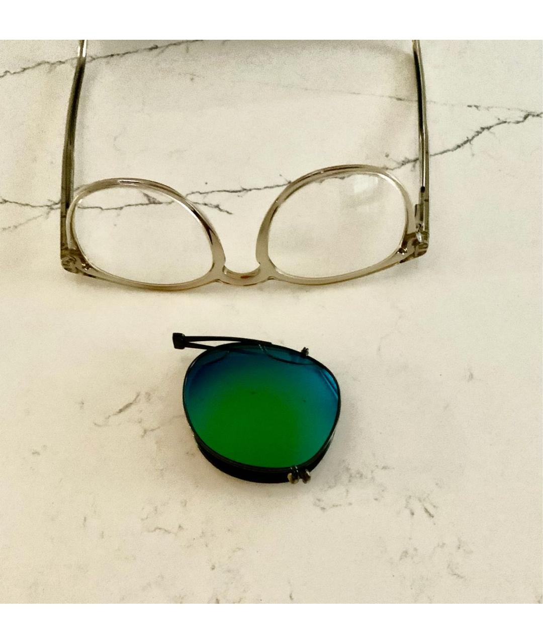 TOM FORD Бежевые пластиковые солнцезащитные очки, фото 6