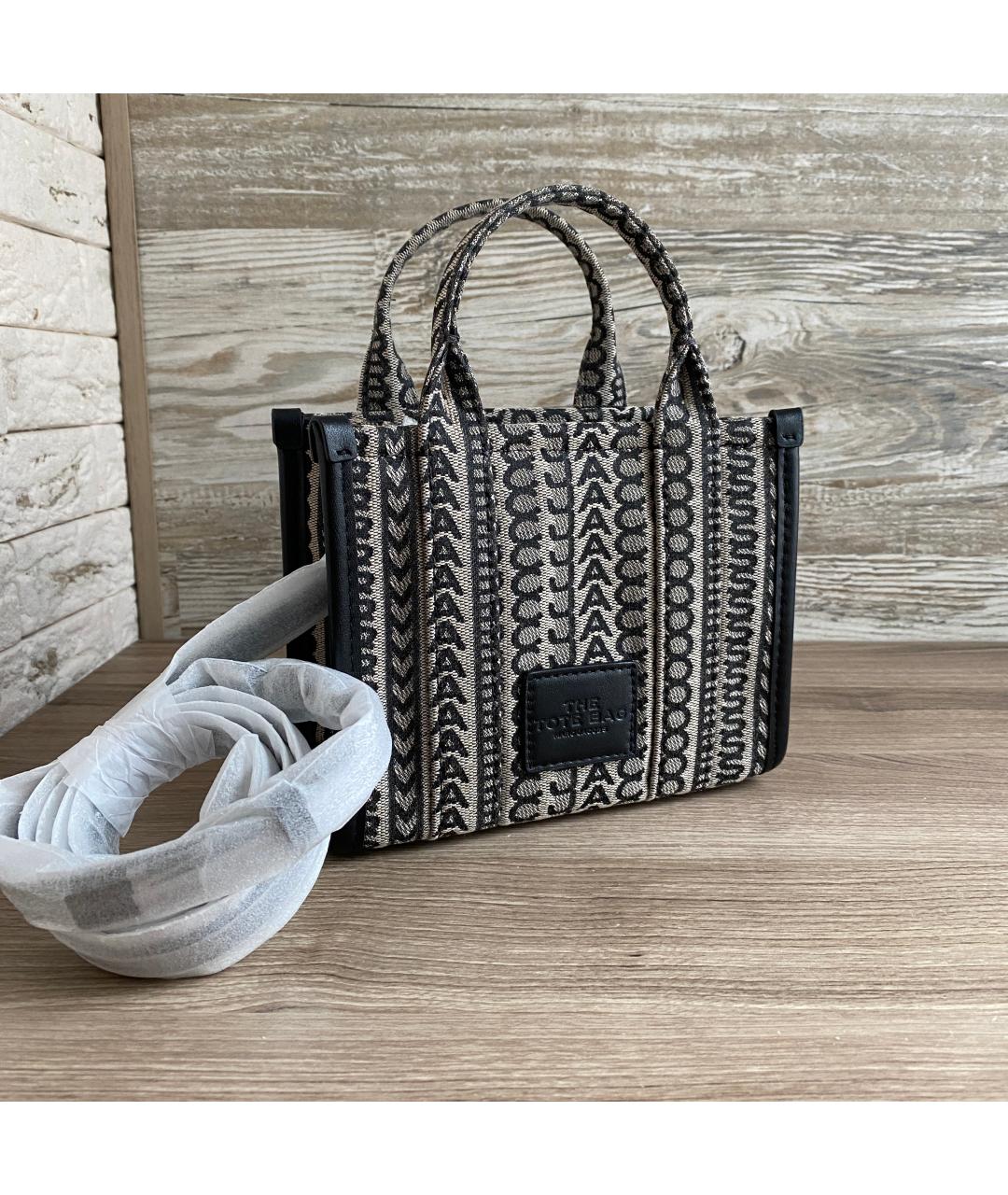 MARC JACOBS Мульти жаккардовая сумка с короткими ручками, фото 2