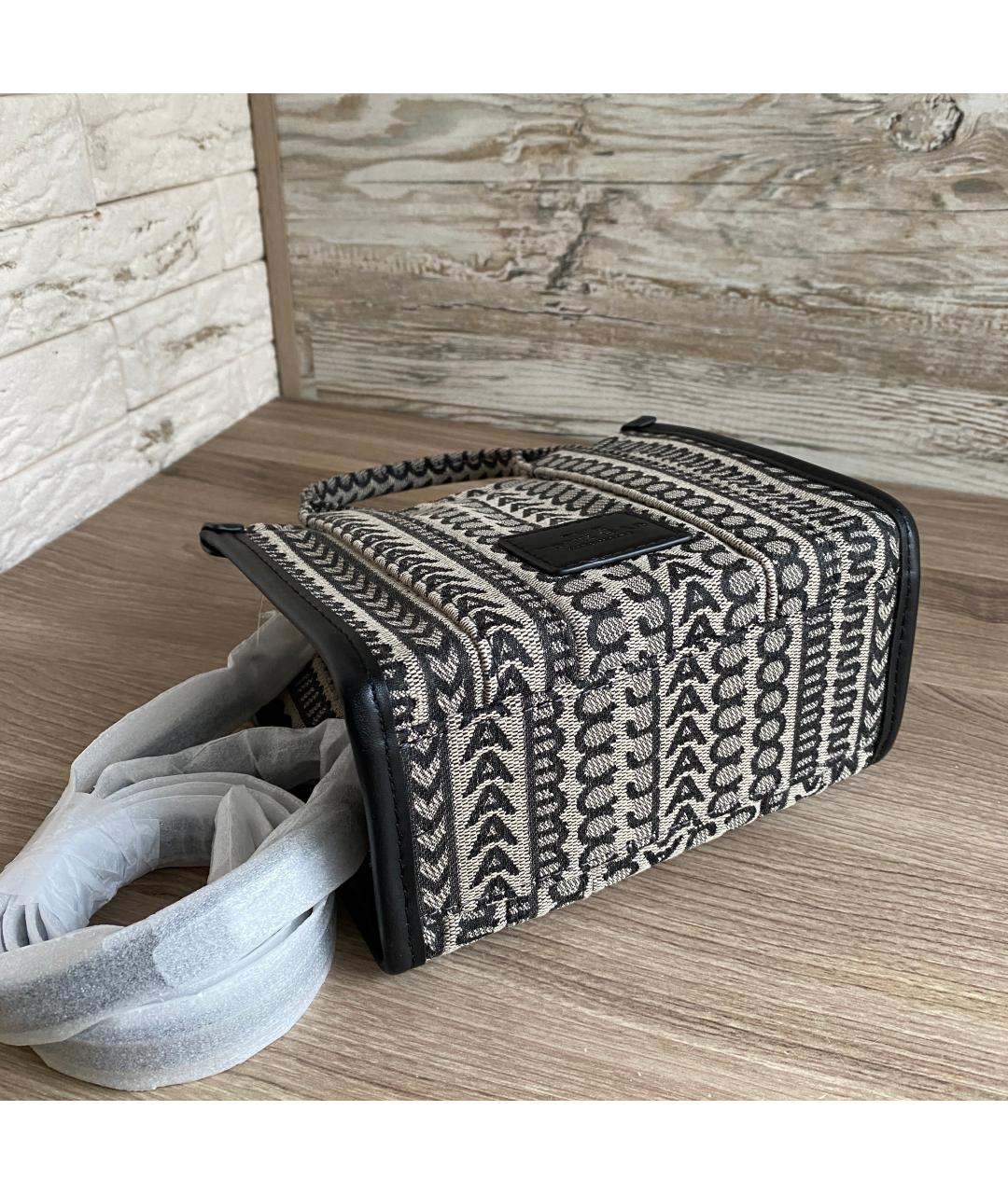 MARC JACOBS Мульти жаккардовая сумка с короткими ручками, фото 6