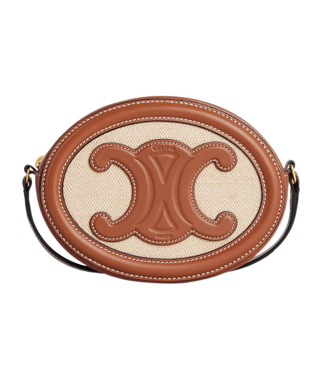 CELINE Кожаная сумка через плечо, фото 1