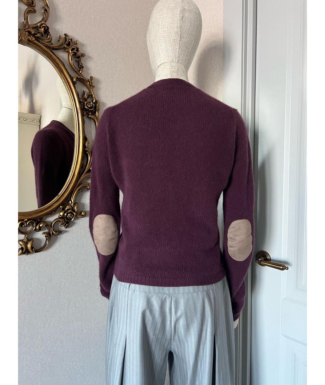 CLOSED Бордовый кашемировый кардиган, фото 5