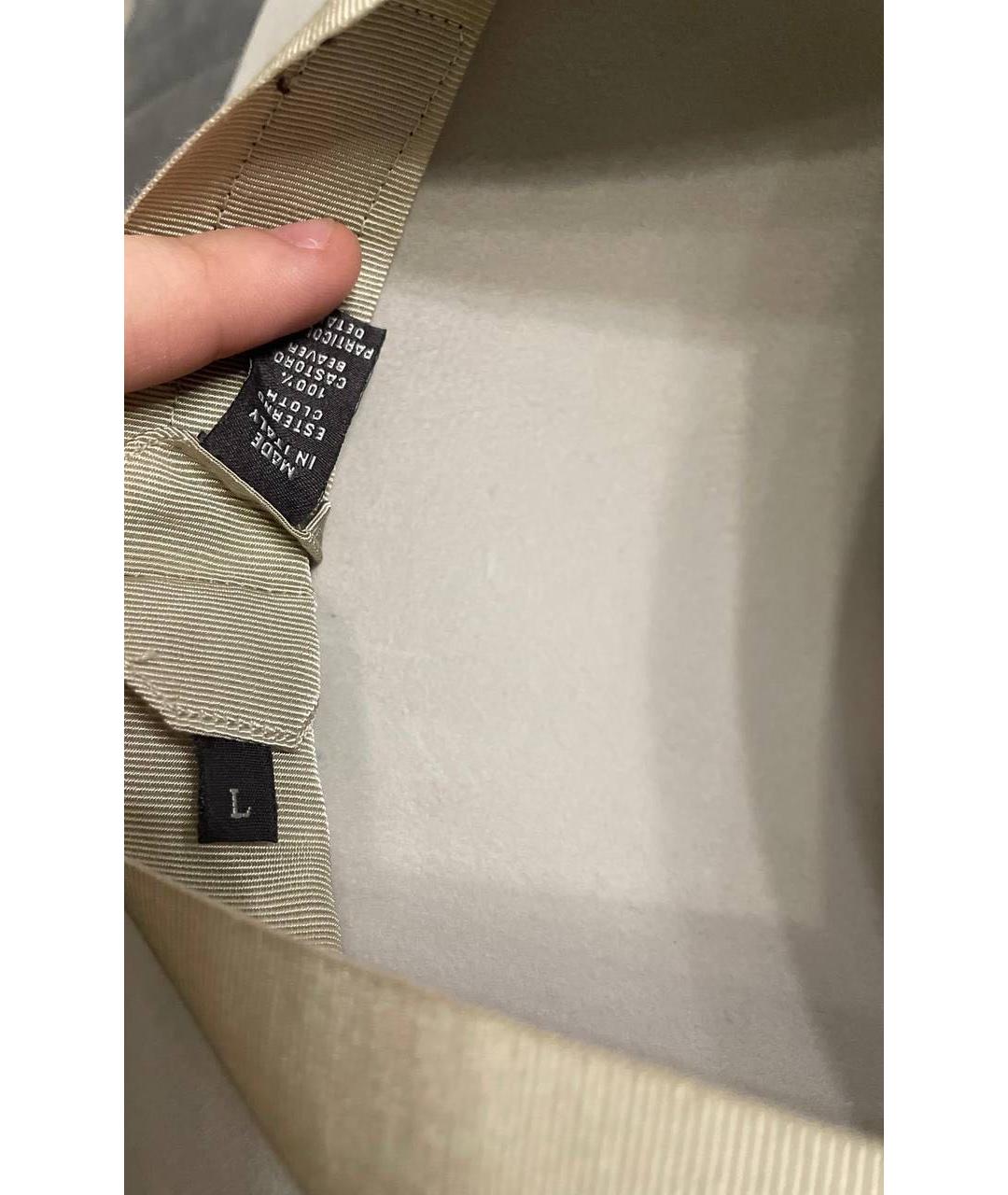 LORO PIANA Серая кашемировая шляпа, фото 5