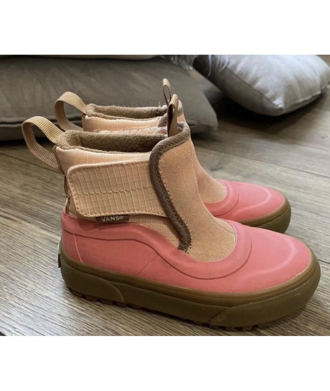 VANS Розовые ботинки, фото 4