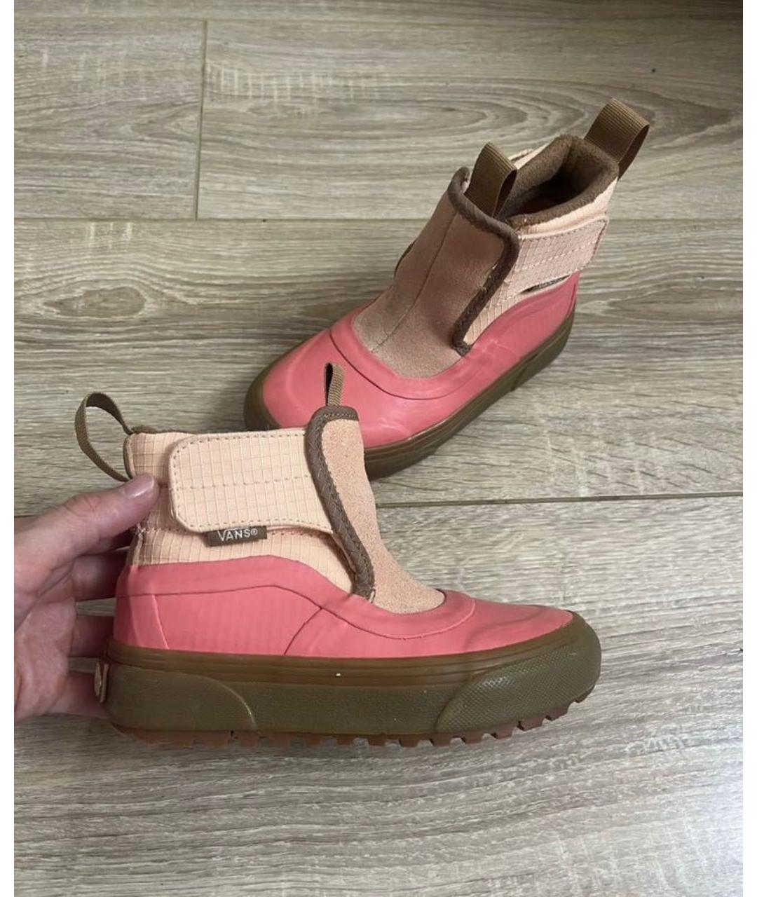 VANS Розовые ботинки, фото 2