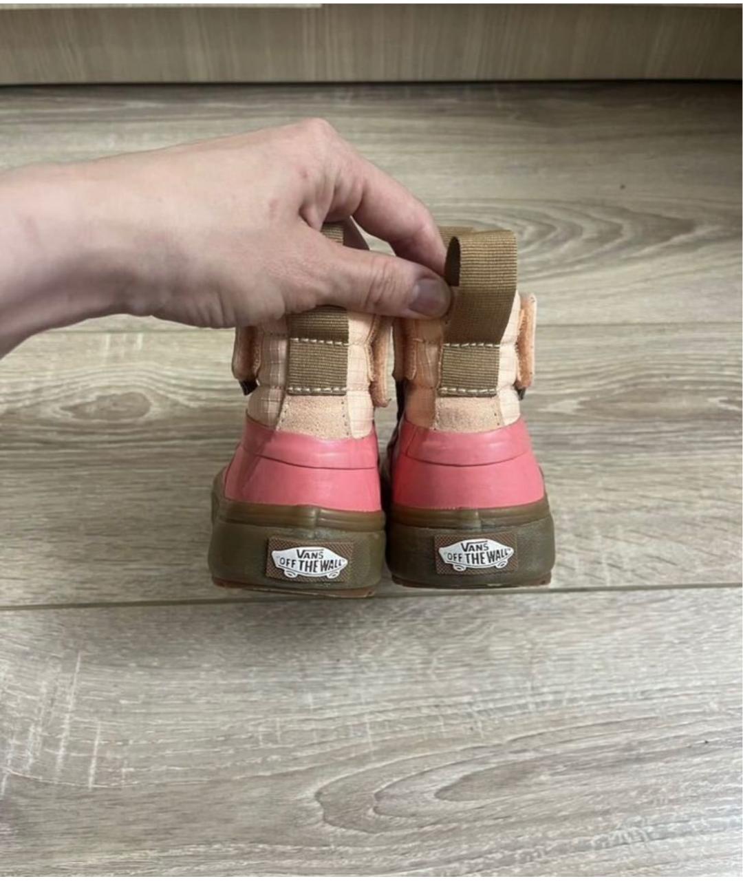 VANS Розовые ботинки, фото 5