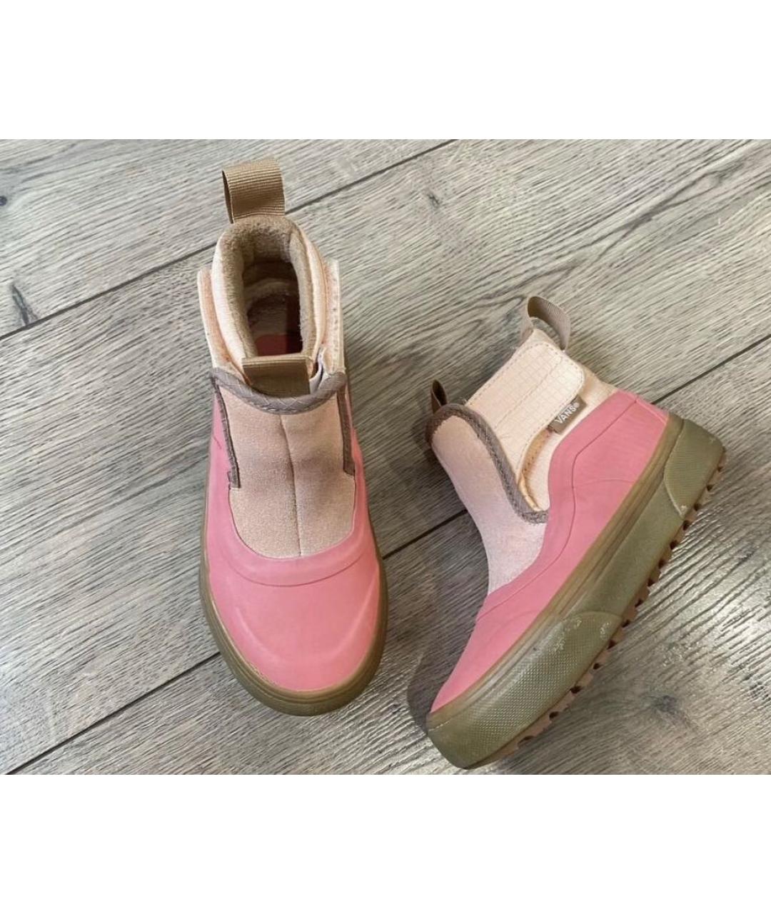 VANS Розовые ботинки, фото 3
