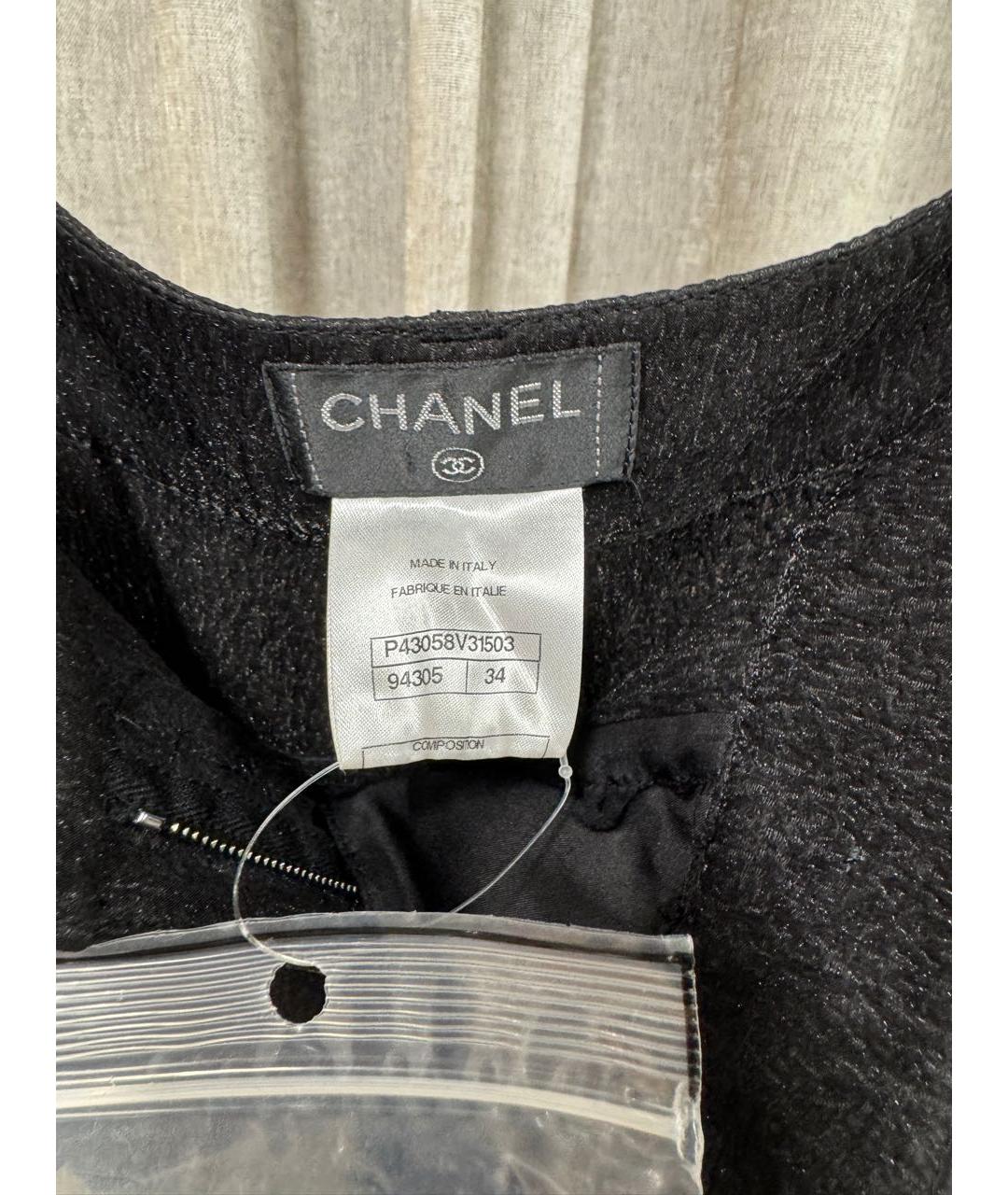 CHANEL Антрацитовые хлопковые шорты, фото 5