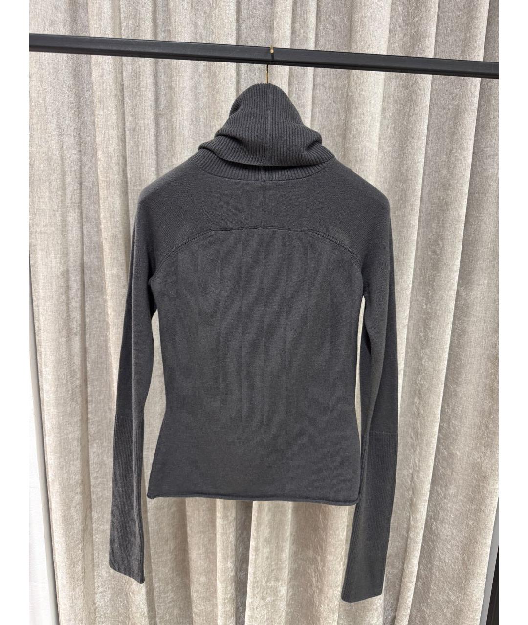 GIORGIO ARMANI Антрацитовый кашемировый джемпер / свитер, фото 2