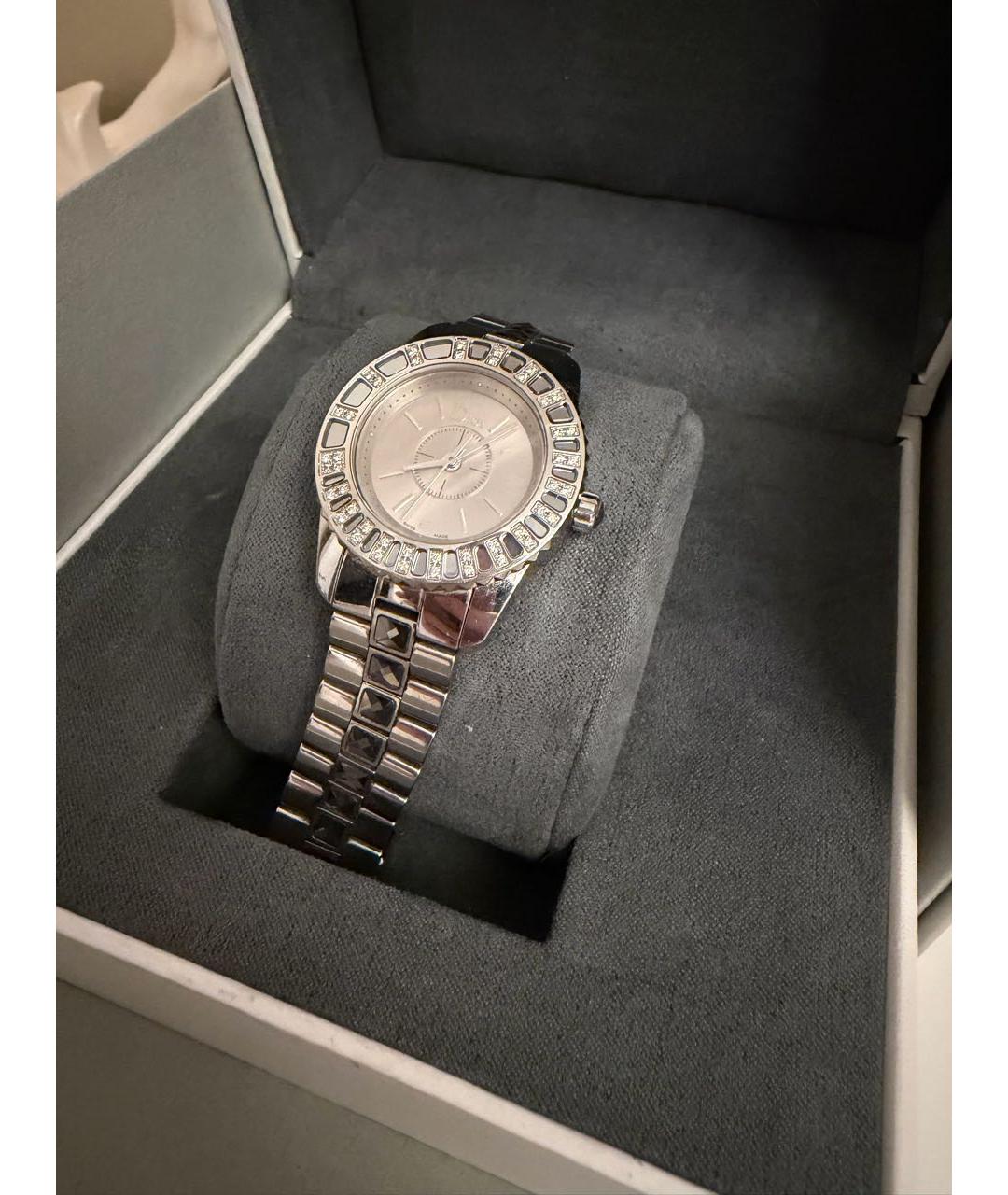 CHRISTIAN DIOR Серебряные часы, фото 4