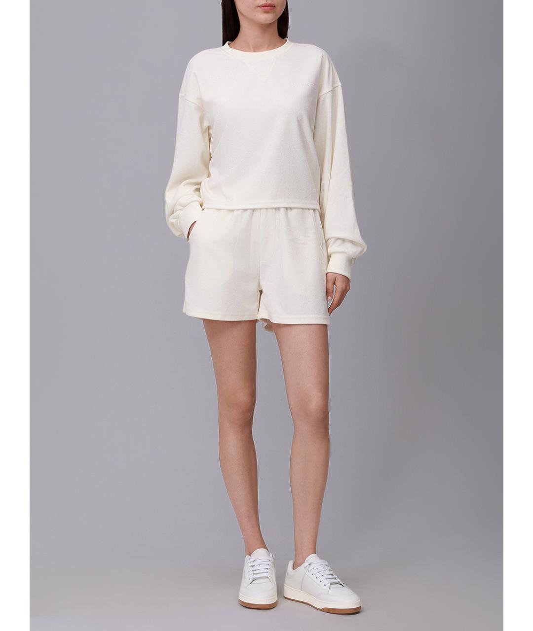 PLEIN SPORT Белые шорты, фото 2